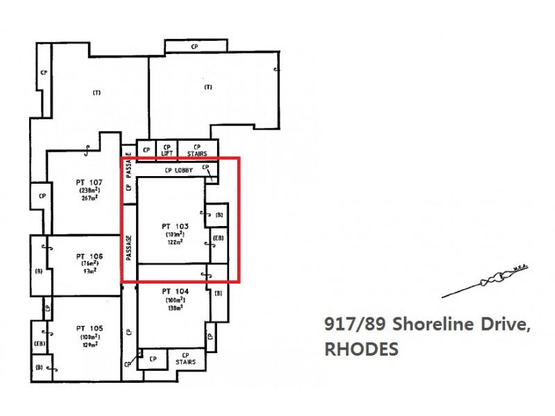 917/89 Shoreline Drive, Rhodes NSW 2138 Floorplan
