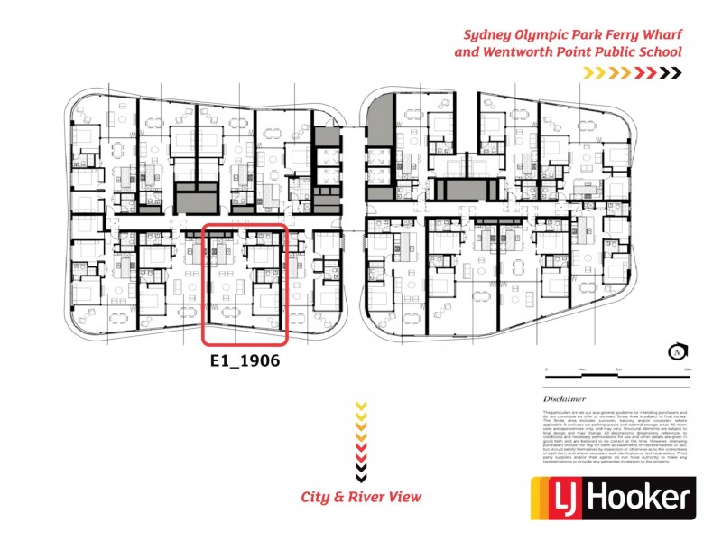Level 25, 21, 19, 18, 5/17 Wentworth Place, Wentworth Point NSW 2127
