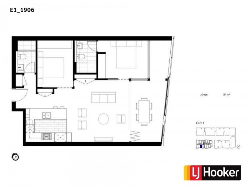 Level 25, 21, 19, 18, 5/17 Wentworth Place, Wentworth Point NSW 2127