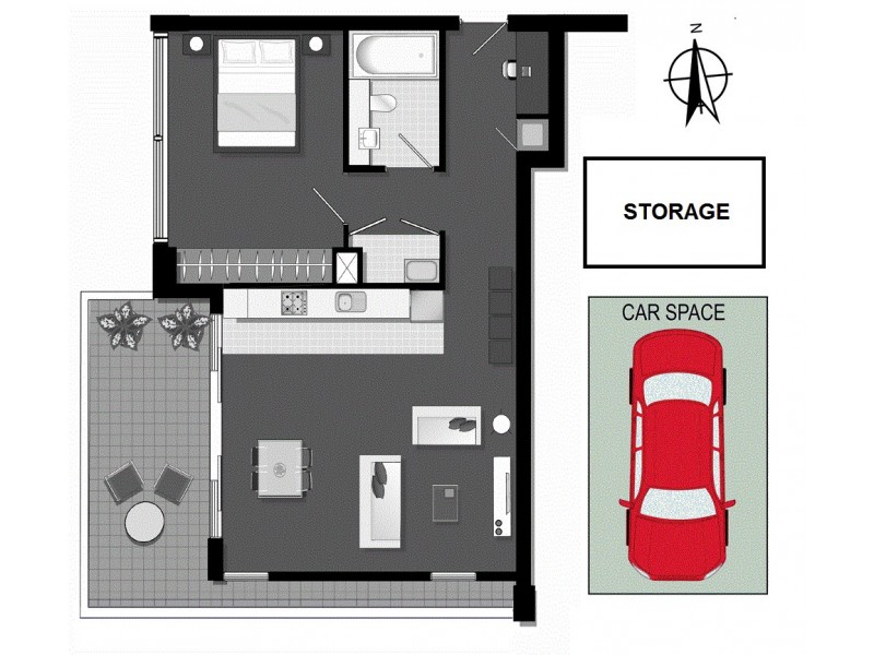 702/2 Walker Street, Rhodes NSW 2138 Floorplan