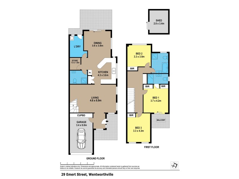 29 Emert Street, Wentworthville NSW 2145 Floorplan