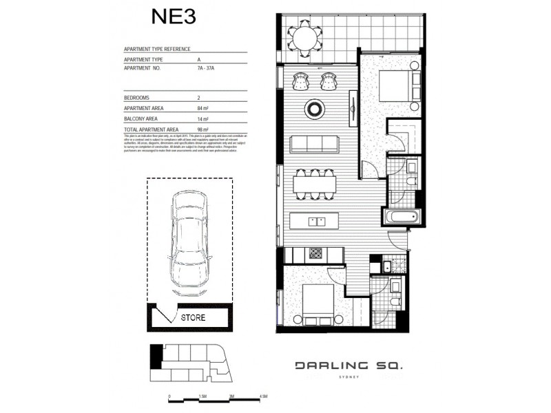 33A/1 Harbour Street, Darling Harbour NSW 2000 Floorplan