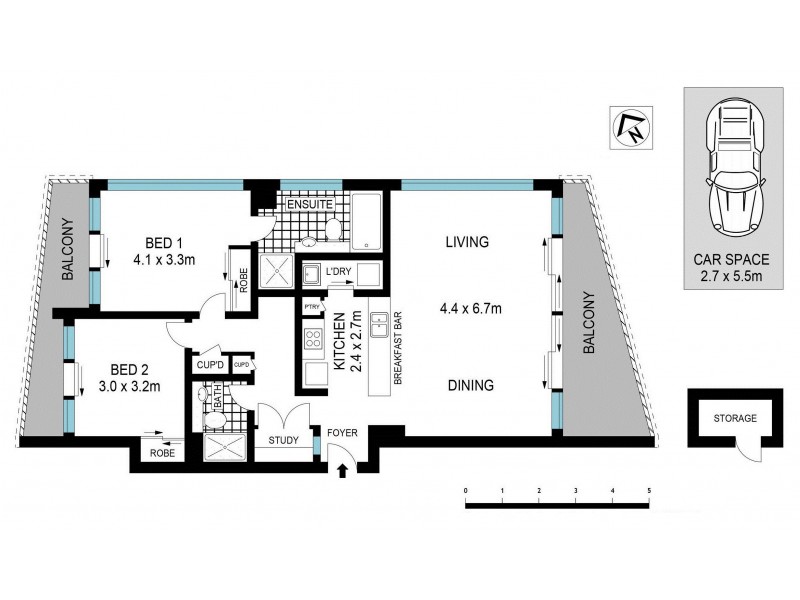 2002/87 Shoreline Drive, Rhodes NSW 2138 Floorplan