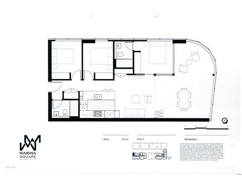 11 WENTWORTH PLACE, Wentworth Point NSW 2127 Floorplan