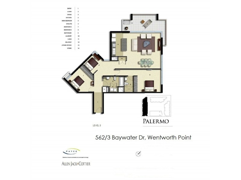 562/3 Baywater Dr, Wentworth Point NSW 2127