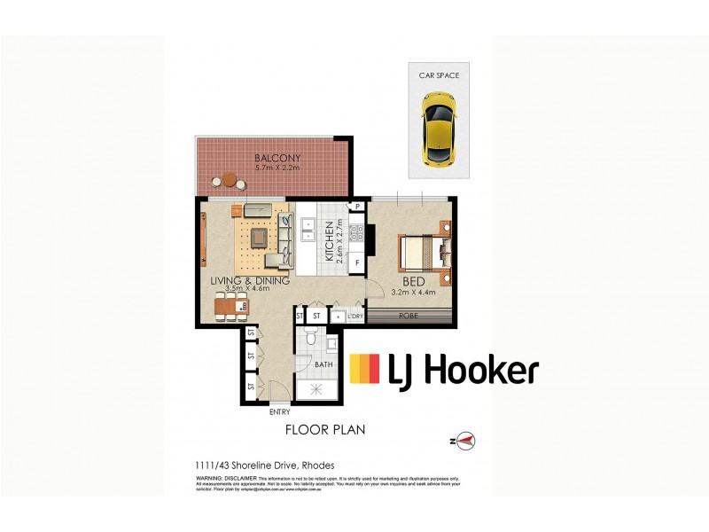 1111/43 Shoreline Drive, Rhodes NSW 2138