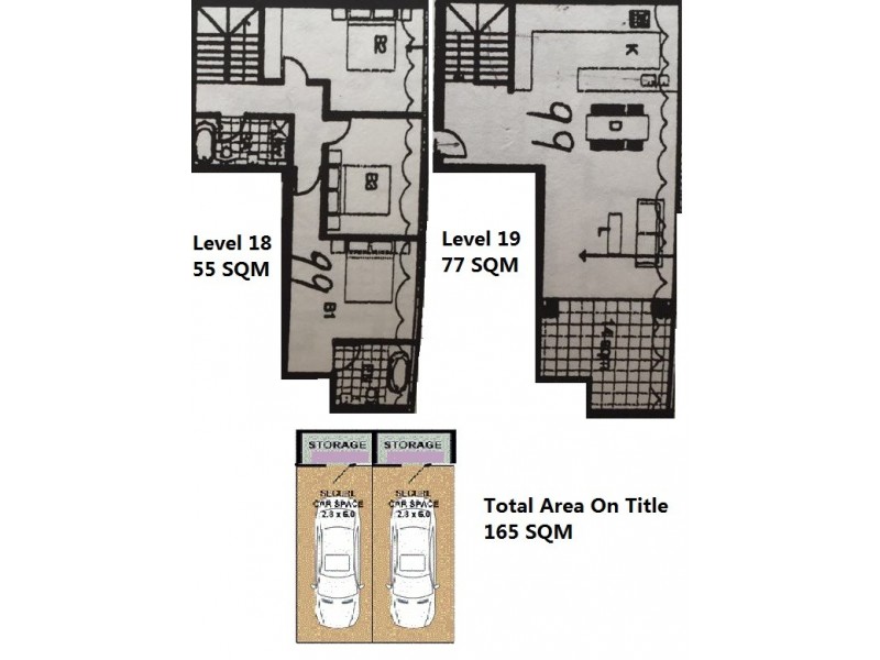 256/1 Railway Parade, Burwood NSW 2134 Floorplan