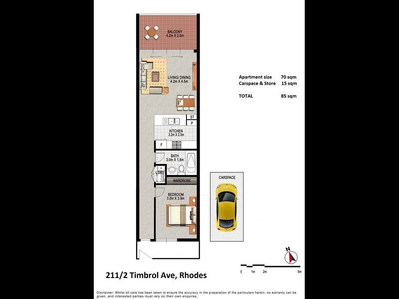 211/2 Timbrol Ave, Rhodes NSW 2138