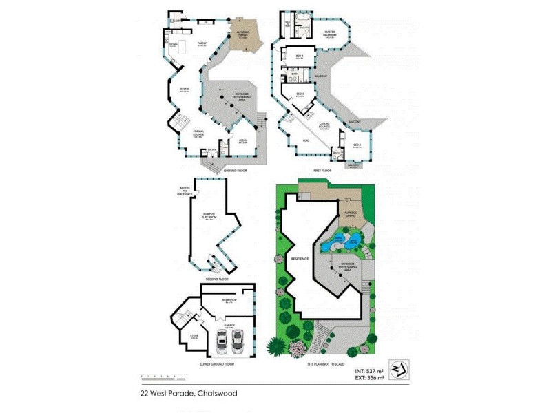 22 West Parade, Chatswood NSW 2067 Floorplan