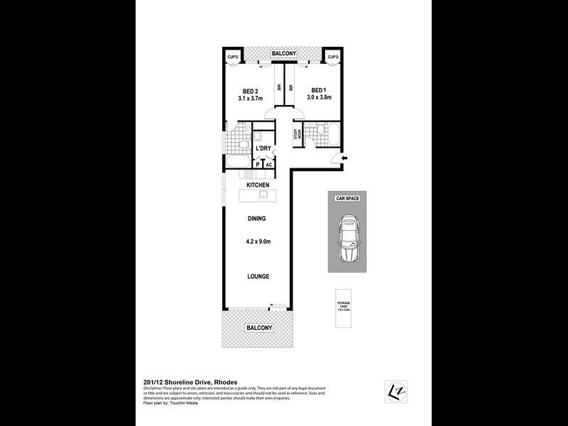 201/12 Shoreline Drive, Rhodes NSW 2138