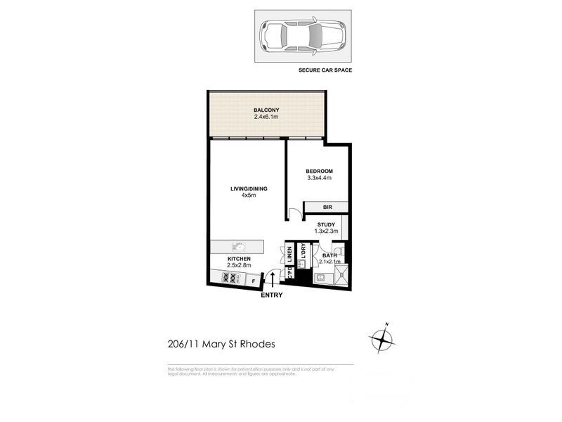 206/11 Mary St, Rhodes NSW 2138