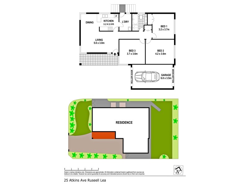 25 Atkins Ave, Russell Lea NSW 2046 Floorplan