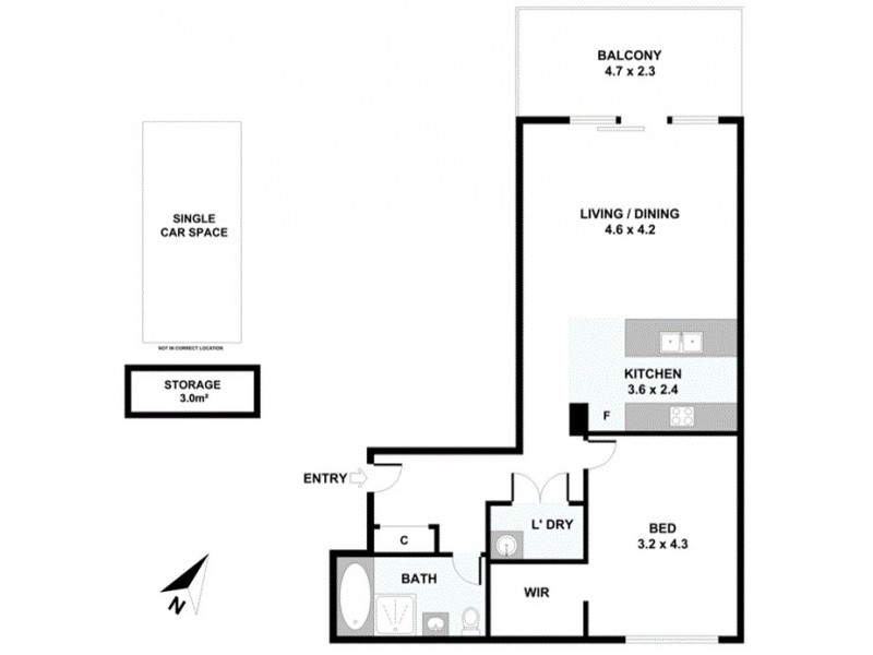 207/9 Hilts Road, Strathfield NSW 2135 Floorplan
