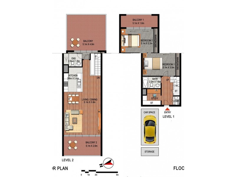 311/28 Rider Blvd, Rhodes NSW 2138 Floorplan