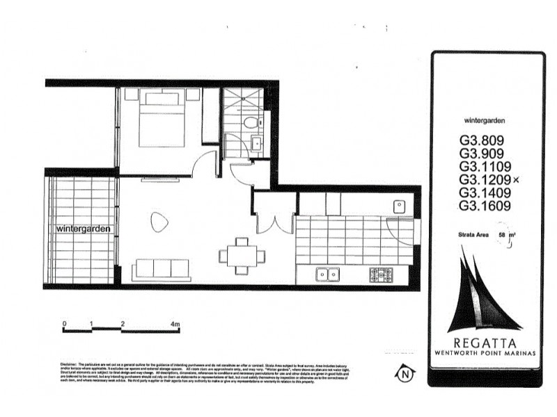 1209/1 Burroway Road, Wentworth Point NSW 2127 Floorplan