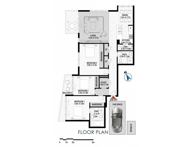 102/87 Shoreline Drive, Rhodes NSW 2138 Floorplan
