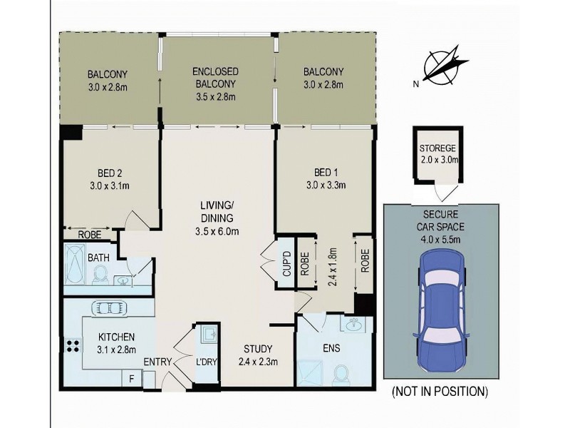 42 Walker Street, Rhodes NSW 2138 Floorplan