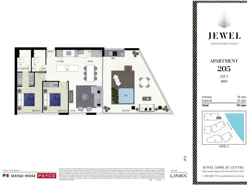 C205/00 Burroway Road, Wentworth Point NSW 2127