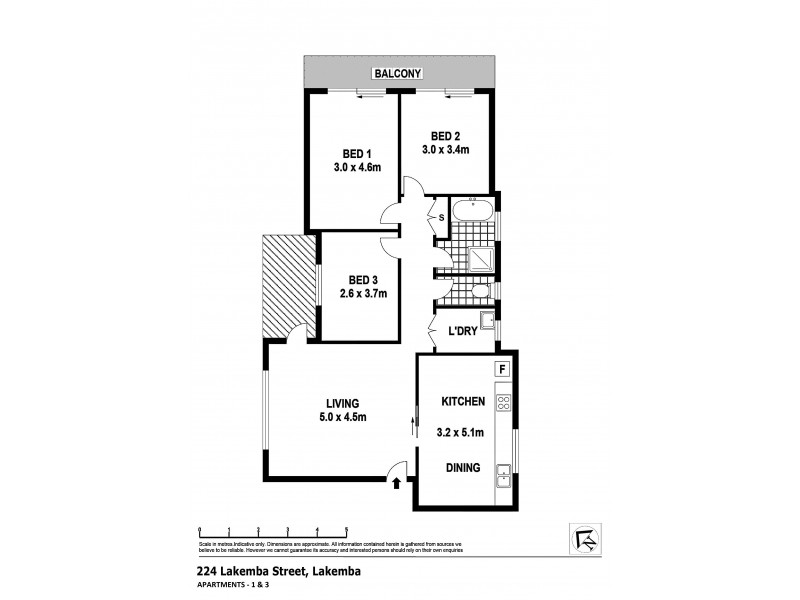 224 Lakemba St, Lakemba NSW 2195 Floorplan