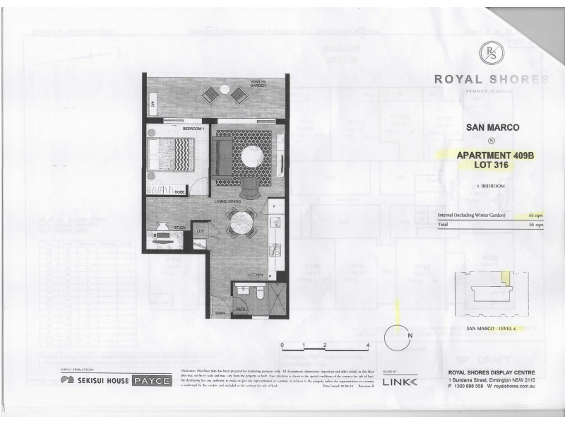316/64-72 River Road, Ermington NSW 2115 Floorplan