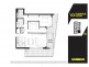 1507/46 Walker Street, Rhodes NSW 2138 Floorplan
