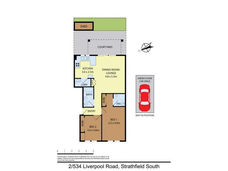 2/534 Liverpool Road, Strathfield South NSW 2136 Floorplan