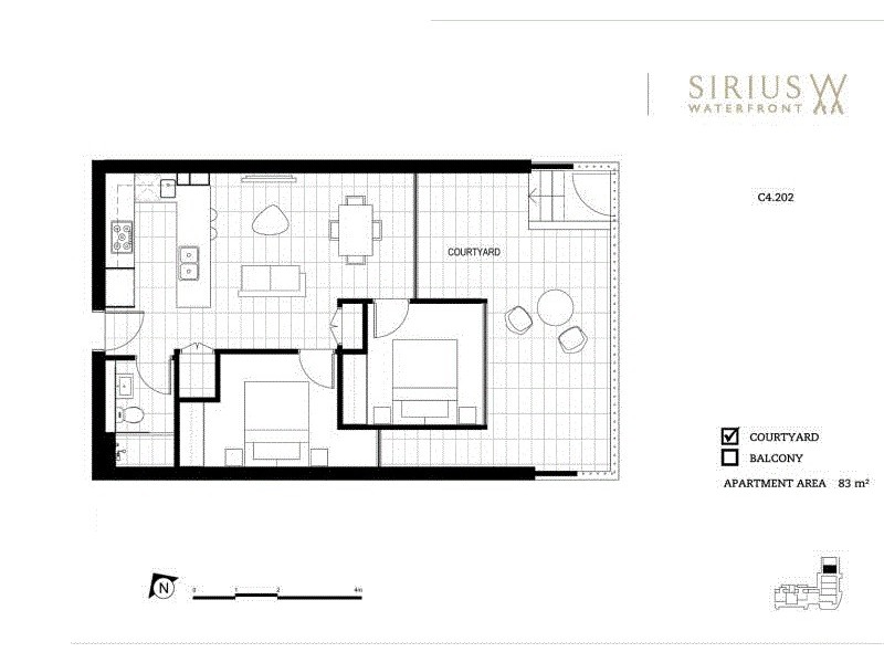 604/2 Wentworth Place, Wentworth Point NSW 2127 Floorplan