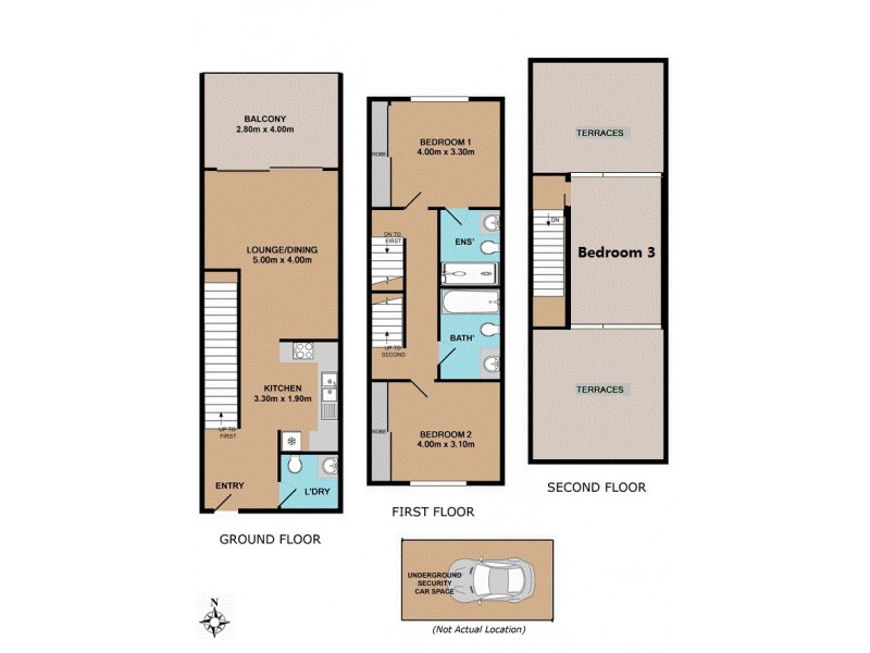 D408/10-16 Marquet Street, Rhodes NSW 2138 Floorplan