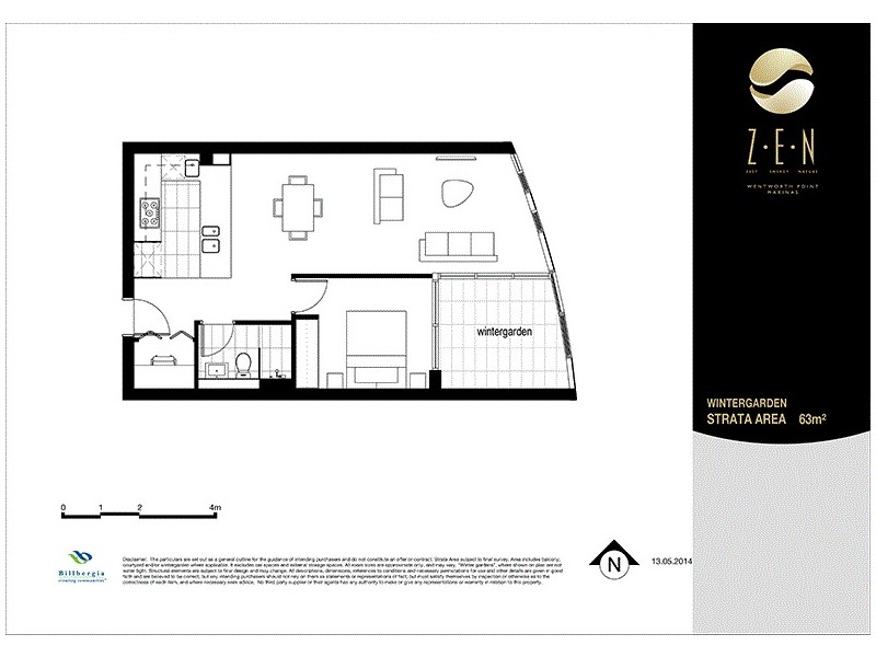 1905/2 Waterways Street, Wentworth Point NSW 2127 Floorplan