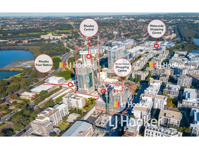 3003/8 WALKER Street, Rhodes NSW 2138