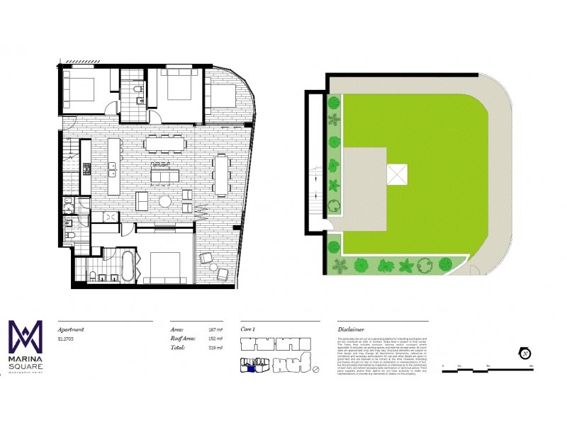 PENTHOUSE/11 Wentworth Place, Wentworth Point NSW 2127 Floorplan
