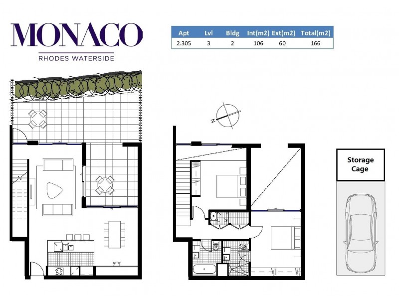 305/36 Shoreline Drive, Rhodes NSW 2138 Floorplan