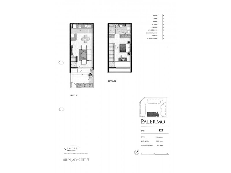127/11 Savonna Drive, Wentworth Point NSW 2127 Floorplan
