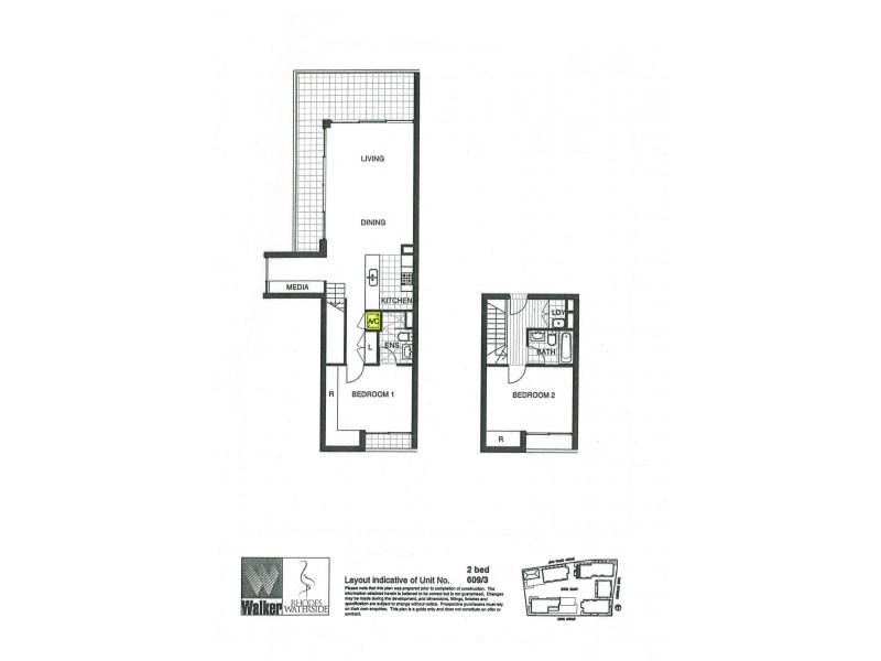 609/3 Jean Wailes Avenue, Rhodes NSW 2138 Floorplan
