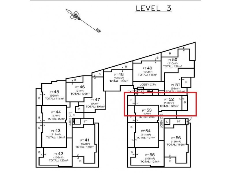 312/2C CHARLES Street, Canterbury NSW 2193 Floorplan