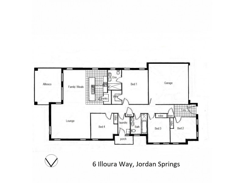 6 Illoura Way, Jordan Springs NSW 2747 Floorplan