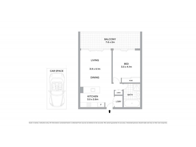 1103/5 Pope Street, Ryde NSW 2112 Floorplan