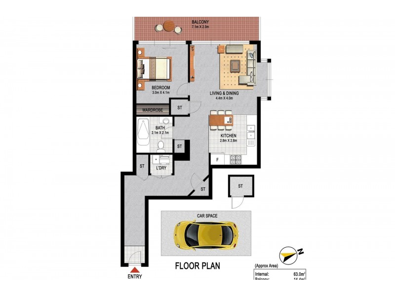 22/24 Walker Street, Rhodes NSW 2138