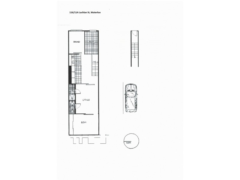 116/11A Lachlan St, Waterloo NSW 2017 Floorplan