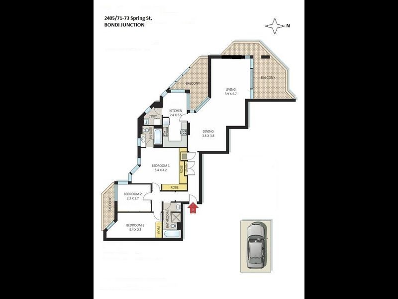 2405/71-73 Spring St, Bondi Junction NSW 2022