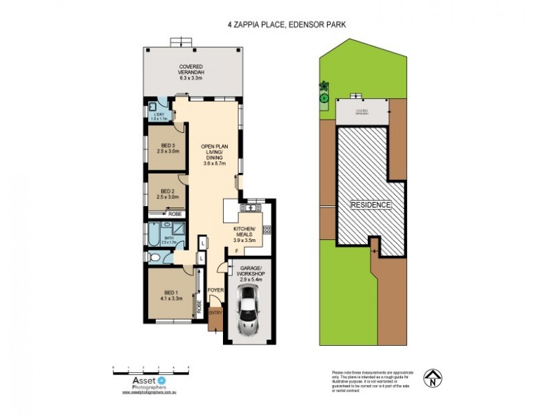 4 Zappia Place, Edensor Park NSW 2176 Floorplan