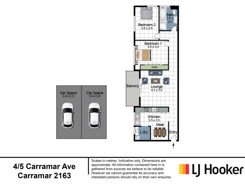4/5 Carramar Avenue, Carramar NSW 2163 Floorplan