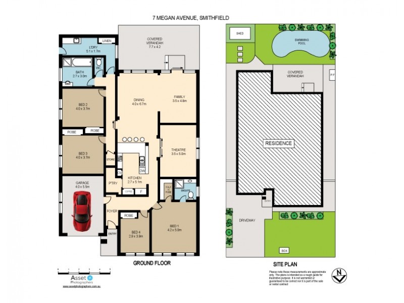 7 Megan Avenue, Smithfield NSW 2164 Floorplan