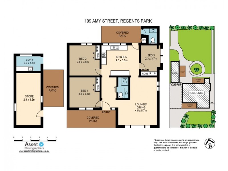 109 Amy St, Regents Park NSW 2143 Floorplan