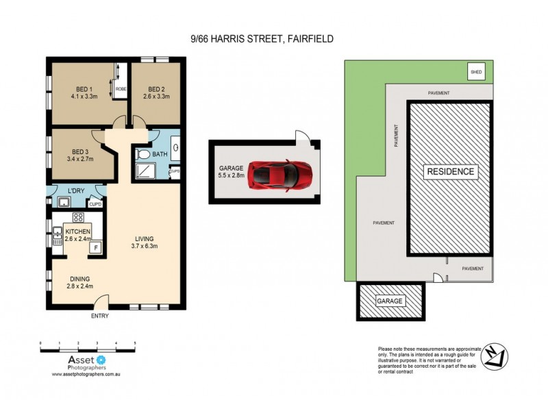 9/66-70 Harris Street, Fairfield NSW 2165 Floorplan
