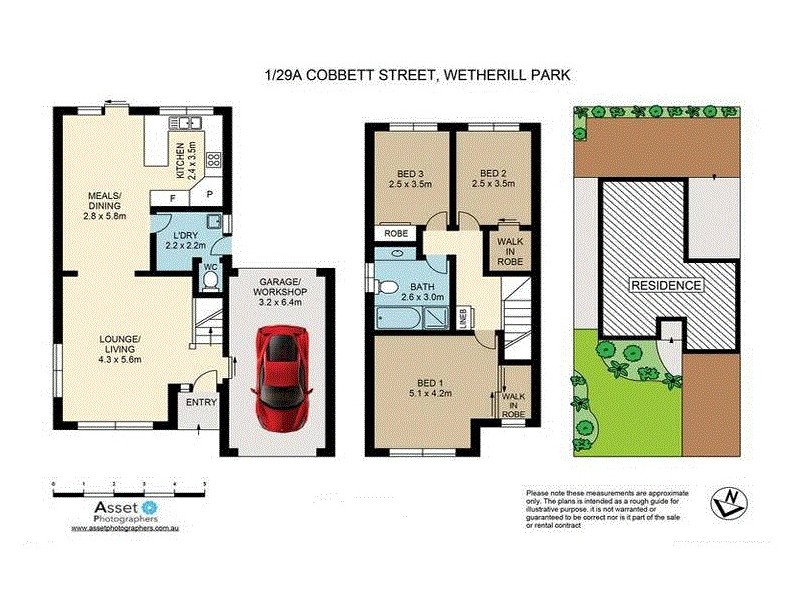 1/29A Cobbett Street, Wetherill Park NSW 2164 Floorplan