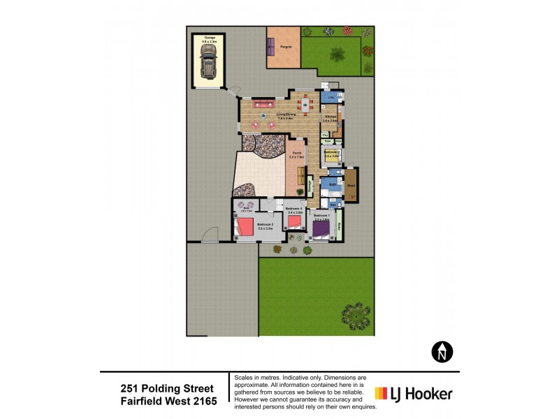 251 Polding Street, Fairfield West NSW 2165 Floorplan