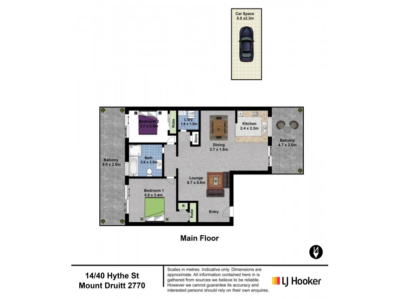 14/40 Hythe Street, Mount Druitt NSW 2770 Floorplan