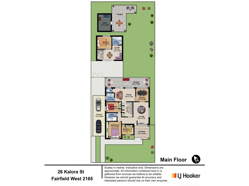 29 Kalora Avenue, Fairfield West NSW 2165 Floorplan