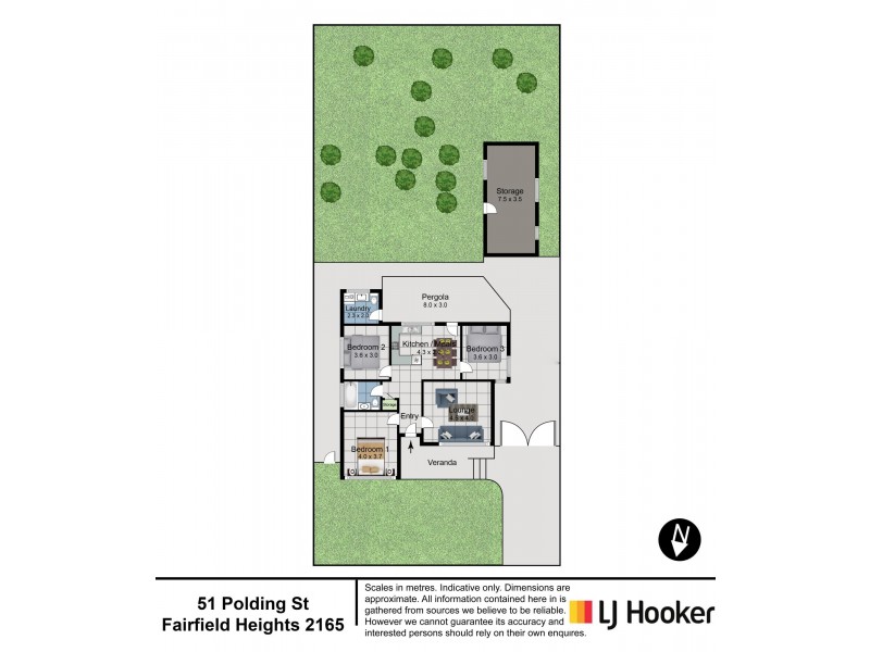 151 Polding Street, Fairfield Heights NSW 2165 Floorplan